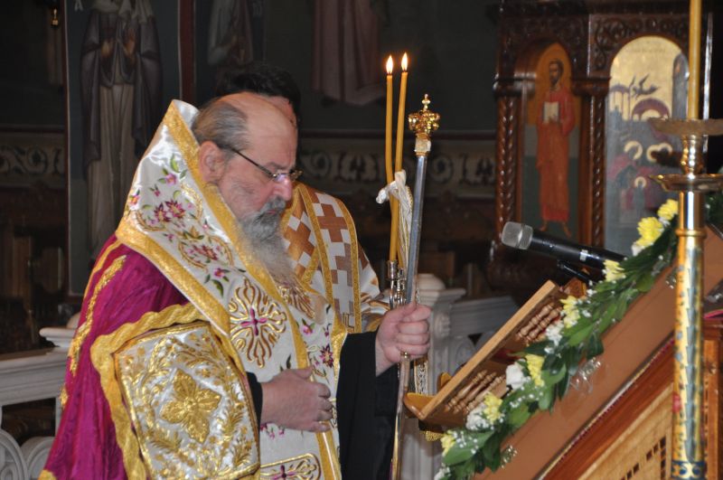 Οἱ Α΄ χαιρετισμοί στόν Ἱερό Μητροπολιτικό Ναό